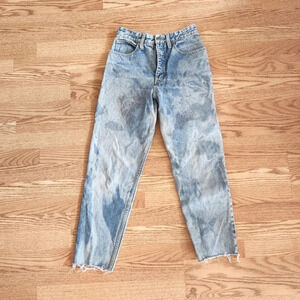 EUC Vintage Guess Distressed Acid Jeans, Size 30 or Modern Size 4